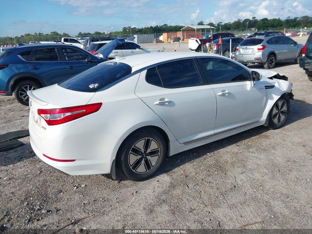 45118418 :رقم المزاد ، KNAGM4AD7D5055188 vin ، 2013 Kia Optima Hybrid Lx مزاد بيع