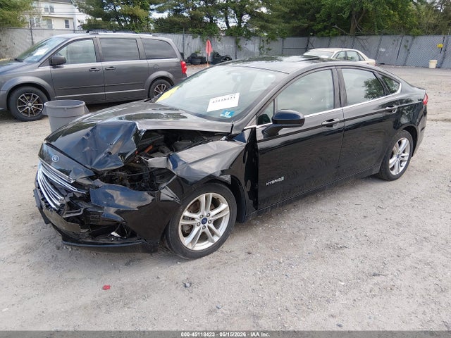 45118423 :رقم المزاد ، 3FA6P0LU7JR131972 vin ، 2018 Ford Fusion Hybrid Se مزاد بيع