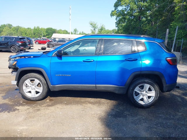Продаж на аукціоні авто 2022 Jeep Compass Latitude 4x4, vin: 3C4NJDBB4NT152107, номер лоту: 45118476