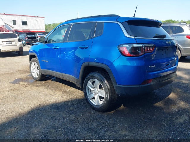 Продаж на аукціоні авто 2022 Jeep Compass Latitude 4x4, vin: 3C4NJDBB4NT152107, номер лоту: 45118476