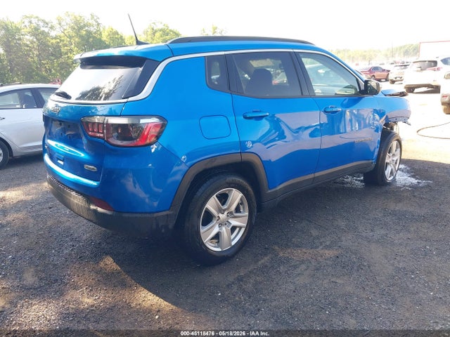 Продаж на аукціоні авто 2022 Jeep Compass Latitude 4x4, vin: 3C4NJDBB4NT152107, номер лоту: 45118476