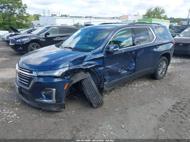 1GNEVGKW8NJ154613 Chevrolet Traverse Awd Lt Cloth