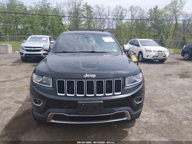Продаж на аукціоні авто 2016 Jeep Grand Cherokee Limited, vin: 1C4RJFBG5GC337533, номер лоту: 45118508