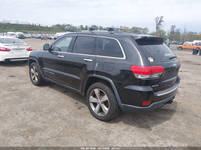 Продаж на аукціоні авто 2016 Jeep Grand Cherokee Limited, vin: 1C4RJFBG5GC337533, номер лоту: 45118508