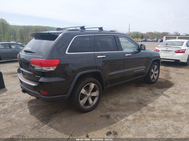 Продаж на аукціоні авто 2016 Jeep Grand Cherokee Limited, vin: 1C4RJFBG5GC337533, номер лоту: 45118508