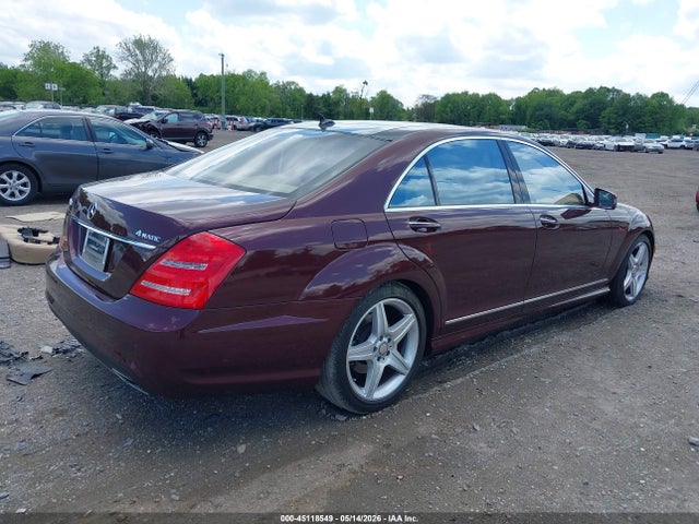 45118549 :رقم المزاد ، WDDNG8GB4BA413078 vin ، 2011 Mercedes-benz S 550 4matic مزاد بيع