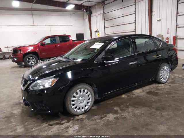 45118591 :رقم المزاد ، 3N1AB7AP0HY303321 vin ، 2017 Nissan Sentra S مزاد بيع