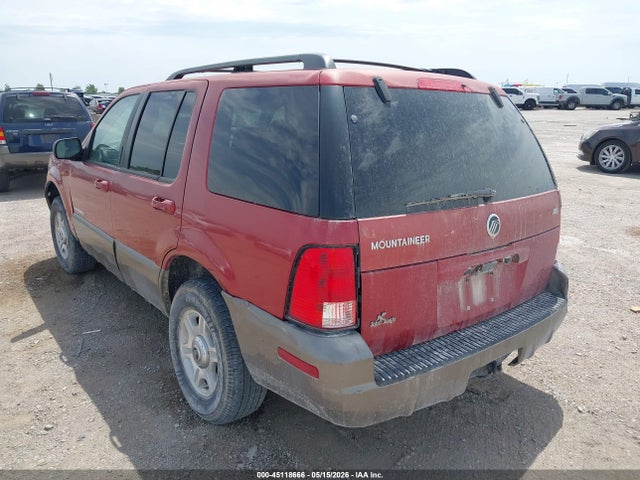 Продажа на аукционе авто 2002 Mercury Mountaineer, vin: 4M2DU86E32ZJ29947, номер лота: 45118666