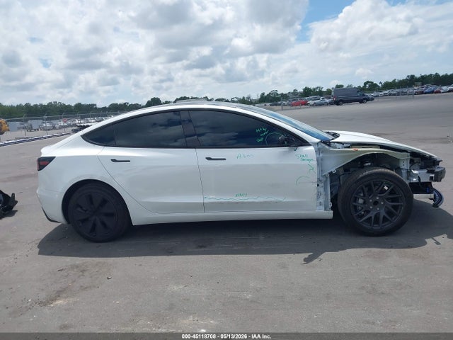45118708 :رقم المزاد ، 5YJ3E1EA9SF066671 vin ، 2025 Tesla Model 3 Long Range Rear-wheel Drive/standard Rear-wheel Drive مزاد بيع