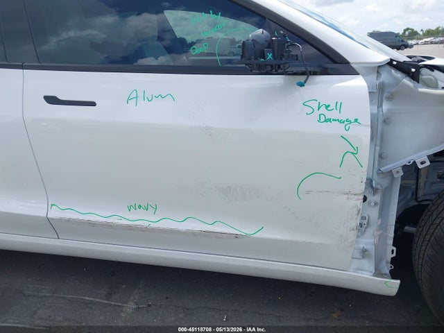 45118708 :رقم المزاد ، 5YJ3E1EA9SF066671 vin ، 2025 Tesla Model 3 Long Range Rear-wheel Drive/standard Rear-wheel Drive مزاد بيع