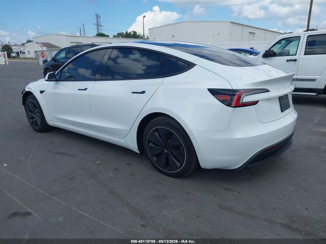 45118708 :رقم المزاد ، 5YJ3E1EA9SF066671 vin ، 2025 Tesla Model 3 Long Range Rear-wheel Drive/standard Rear-wheel Drive مزاد بيع