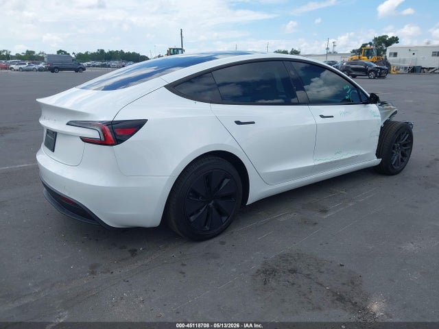 45118708 :رقم المزاد ، 5YJ3E1EA9SF066671 vin ، 2025 Tesla Model 3 Long Range Rear-wheel Drive/standard Rear-wheel Drive مزاد بيع