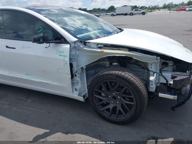 45118708 :رقم المزاد ، 5YJ3E1EA9SF066671 vin ، 2025 Tesla Model 3 Long Range Rear-wheel Drive/standard Rear-wheel Drive مزاد بيع