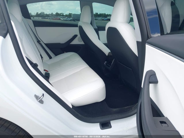 45118708 :رقم المزاد ، 5YJ3E1EA9SF066671 vin ، 2025 Tesla Model 3 Long Range Rear-wheel Drive/standard Rear-wheel Drive مزاد بيع