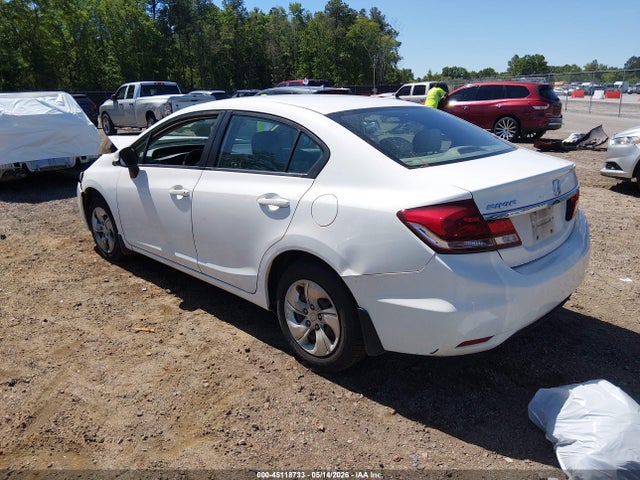 Продаж на аукціоні авто 2013 Honda Civic Lx, vin: 2HGFB2F58DH590891, номер лоту: 45118733