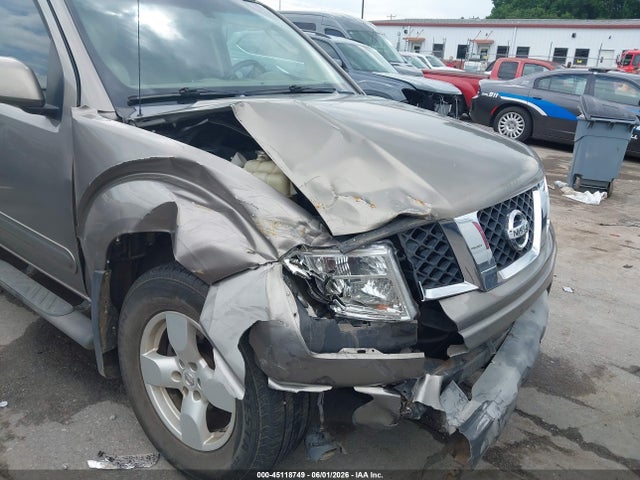 45118749 :رقم المزاد ، 1N6AD07W56C432137 vin ، 2006 Nissan Frontier Le مزاد بيع