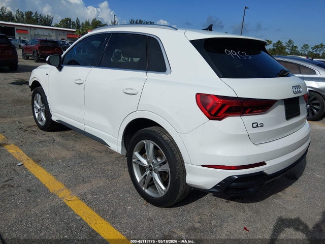 Продажа на аукционе авто 2021 Audi Q3 Premium 45 Tfsi S Line Quattro Tiptronic, vin: WA1DECF37M1019953, номер лота: 45118775