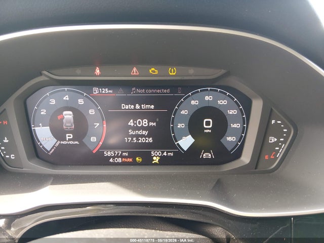 Продажа на аукционе авто 2021 Audi Q3 Premium 45 Tfsi S Line Quattro Tiptronic, vin: WA1DECF37M1019953, номер лота: 45118775