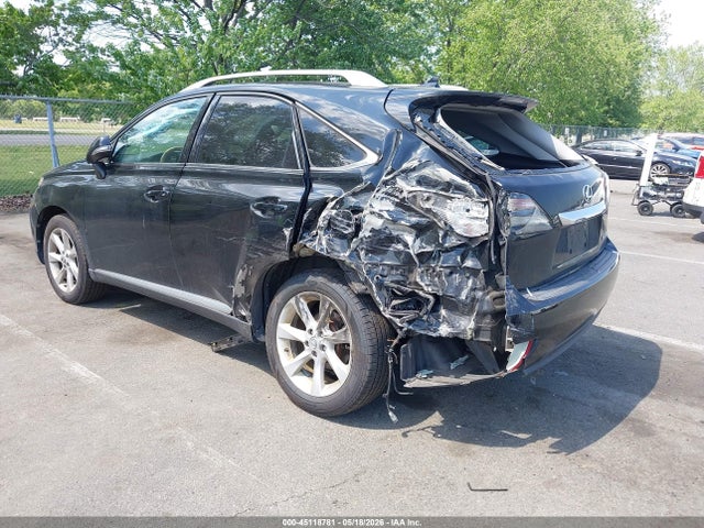 Продаж на аукціоні авто 2012 Lexus Rx 350, vin: 2T2BK1BA6CC152952, номер лоту: 45118781