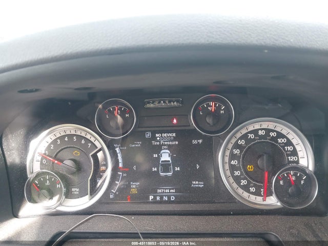 45118853 :رقم المزاد ، 1C6RR7LG7ES306033 vin ، 2014 Ram 1500 Big Horn مزاد بيع
