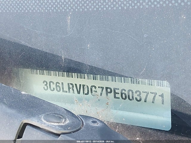 45119012 :رقم المزاد ، 3C6LRVDG7PE603771 vin ، 2023 Ram Promaster 2500 High Roof 159 Wb مزاد بيع