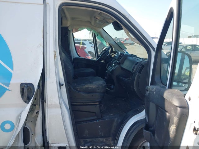 45119012 :رقم المزاد ، 3C6LRVDG7PE603771 vin ، 2023 Ram Promaster 2500 High Roof 159 Wb مزاد بيع