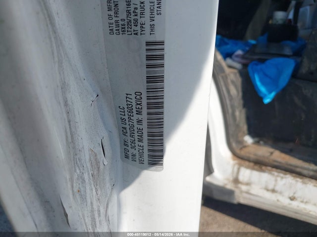 45119012 :رقم المزاد ، 3C6LRVDG7PE603771 vin ، 2023 Ram Promaster 2500 High Roof 159 Wb مزاد بيع