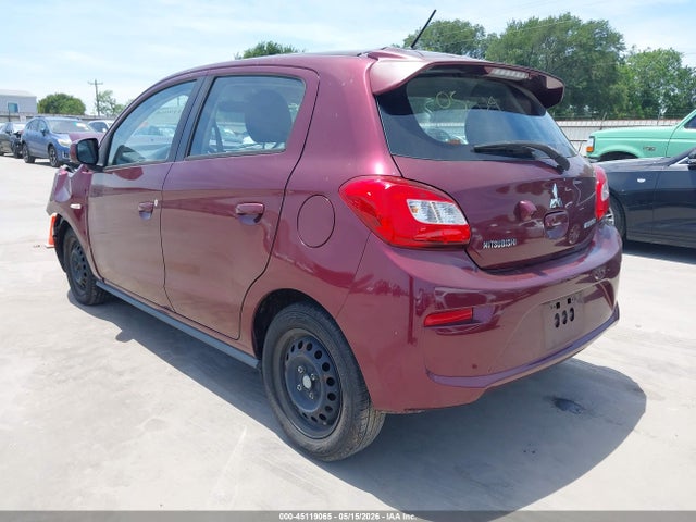 Продаж на аукціоні авто 2018 Mitsubishi Mirage Es, vin: ML32A3HJ5JH010890, номер лоту: 45119065