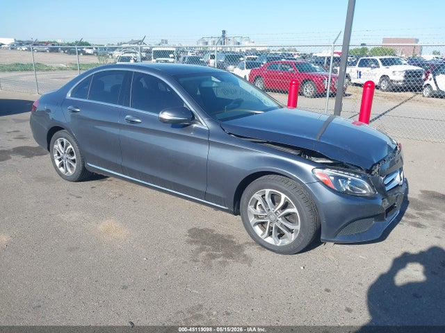 Auction sale of the 2015 Mercedes-benz C 300 4matic, vin: 55SWF4KBXFU058818, lot number: 45119098