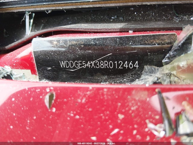 45119242 :رقم المزاد ، WDDGF54X38R012464 vin ، 2008 Mercedes-benz C 300 Luxury/sport مزاد بيع