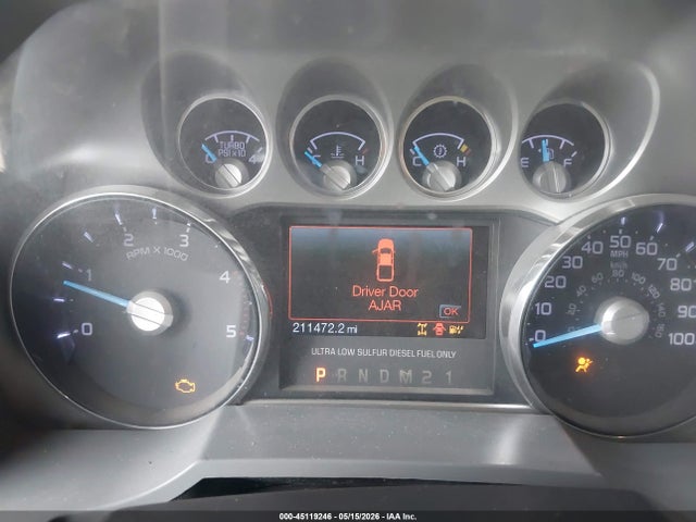 2013 Ford F-250 Lariat მანქანა იყიდება აუქციონზე, vin: 1FT7W2BT1DEA55727, აუქციონის ნომერი: 45119246