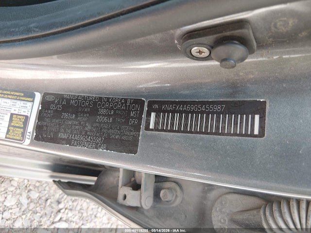 Продажа на аукционе авто 2016 Kia Forte Lx, vin: KNAFX4A69G5455987, номер лота: 45119255