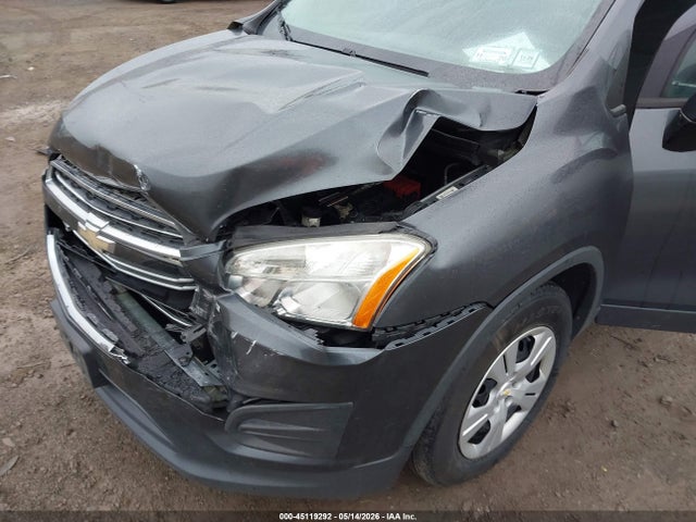 45119292 :رقم المزاد ، 3GNCJKSB5GL254828 vin ، 2016 Chevrolet Trax 1ls مزاد بيع