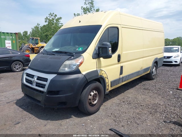 2014 Ram Promaster 3500 High Roof მანქანა იყიდება აუქციონზე, vin: 3C6URVJG0EE109628, აუქციონის ნომერი: 45119332