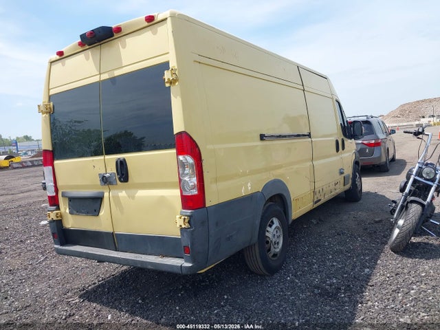 2014 Ram Promaster 3500 High Roof მანქანა იყიდება აუქციონზე, vin: 3C6URVJG0EE109628, აუქციონის ნომერი: 45119332