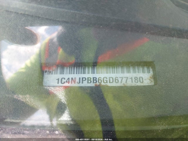 Aukcja sprzedaży 2016 Jeep Patriot Sport, vin: 1C4NJPBB6GD677180, numer aukcji: 45119351