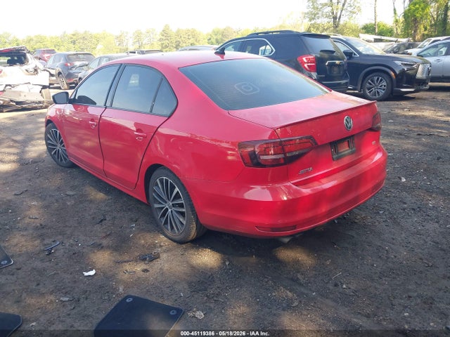 Auction sale of the 2016 Volkswagen Jetta 1.8t Sport, vin: 3VWD17AJ7GM231075, lot number: 45119386