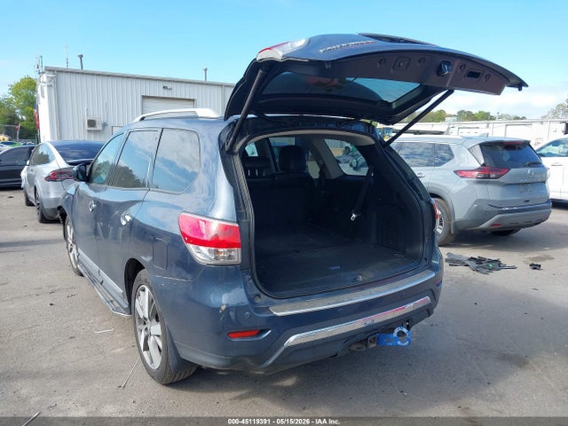 45119391 :رقم المزاد ، 5N1AR2MM0GC646145 vin ، 2016 Nissan Pathfinder Platinum مزاد بيع