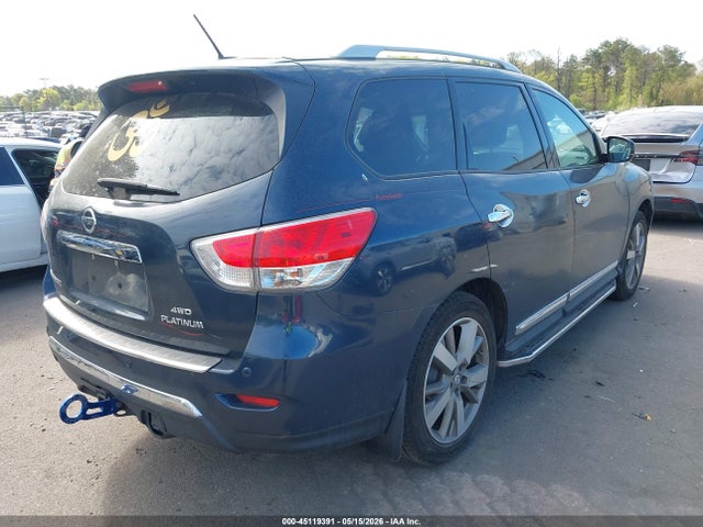 45119391 :رقم المزاد ، 5N1AR2MM0GC646145 vin ، 2016 Nissan Pathfinder Platinum مزاد بيع