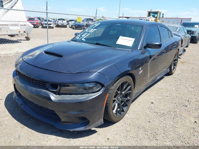 45119409 :رقم المزاد ، 2C3CDXGJXKH671686 vin ، 2019 Dodge Charger Scat Pack Rwd مزاد بيع