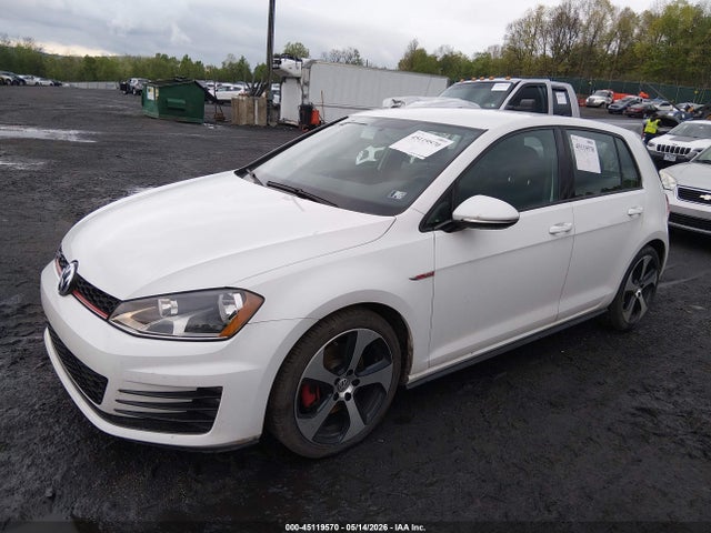 45119570 :رقم المزاد ، 3VW4T7AU4GM044056 vin ، 2016 Volkswagen Golf Gti S 4-door مزاد بيع