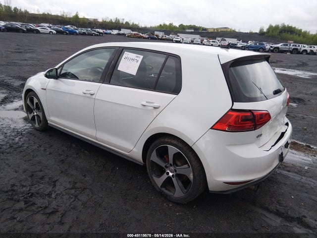 45119570 :رقم المزاد ، 3VW4T7AU4GM044056 vin ، 2016 Volkswagen Golf Gti S 4-door مزاد بيع