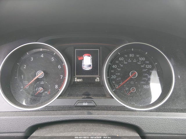 45119570 :رقم المزاد ، 3VW4T7AU4GM044056 vin ، 2016 Volkswagen Golf Gti S 4-door مزاد بيع