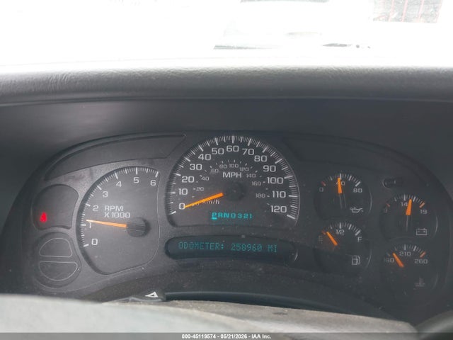 45119574 :رقم المزاد ، 2GCEK13T651269689 vin ، 2005 Chevrolet Silverado 1500 Z71 مزاد بيع