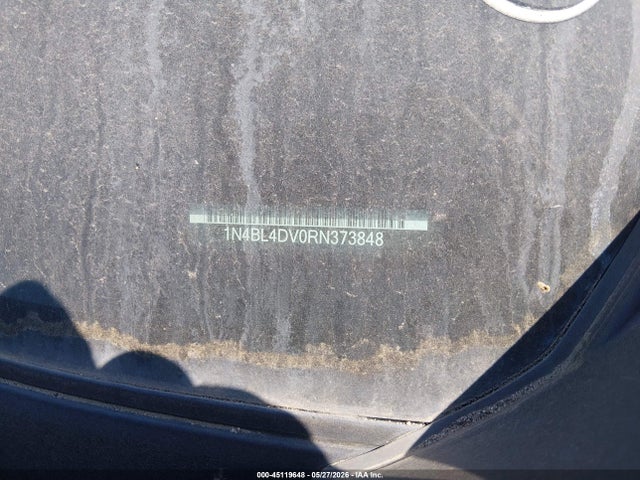 1N4BL4DV0RN373848 Nissan Altima Sv Fwd