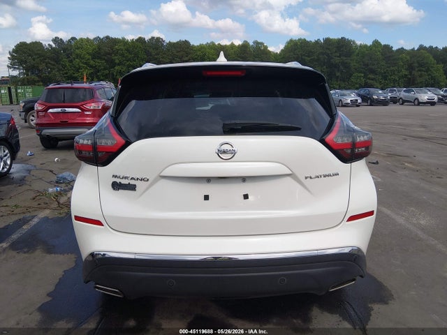 Auction sale of the 2019 Nissan Murano Platinum, vin: 5N1AZ2MJXKN147095, lot number: 45119688