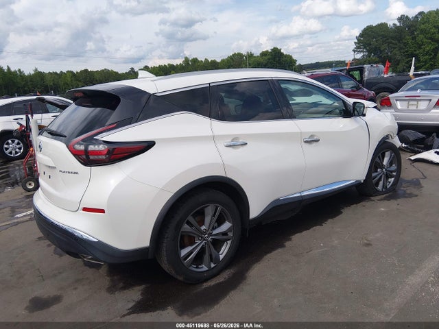 Aukcja sprzedaży 2019 Nissan Murano Platinum, vin: 5N1AZ2MJXKN147095, numer aukcji: 45119688