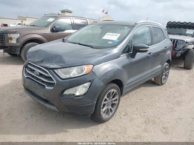 Aukcja sprzedaży 2020 Ford Ecosport Titanium, vin: MAJ6S3KL7LC345712, numer aukcji: 45119716