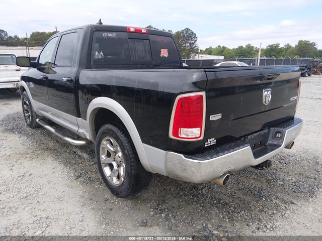 2013 Ram 1500 Laramie მანქანა იყიდება აუქციონზე, vin: 1C6RR7NT2DS631147, აუქციონის ნომერი: 45119721