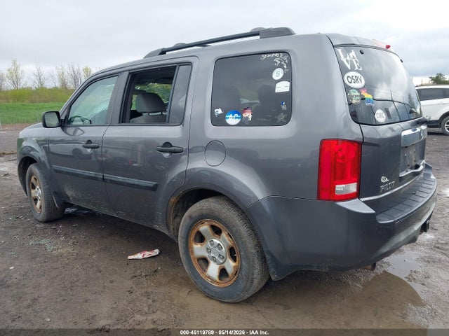 Продажа на аукционе авто 2014 Honda Pilot Lx, vin: 5FNYF4H23EB025952, номер лота: 45119789